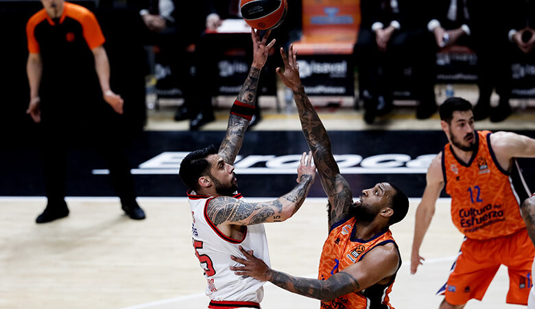 Euroleague: Ξέσπασε στην Βαλένθια ο Ολυμπιακός