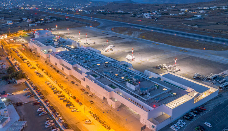 Νέο αεροδρόμιο Μυκόνου: Παραδοσιακή κυκλαδίτικη αρχιτεκτονική σε ένα σύγχρονο αεροδρομικό περιβάλλον