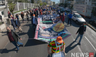 Συγκέντρωση διαμαρτυρίας και πορεία προς το υπουργείο Υγείας από την ΠΟΕΔΗΝ