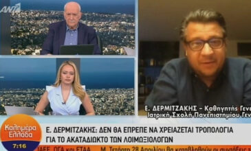 Δερμιτζάκης: Σε ποιο ποσοστό έχει φτάσει η ανοσία στην Ελλάδα – Τι είπε για το ακαταδίωκτο της Επιτροπής