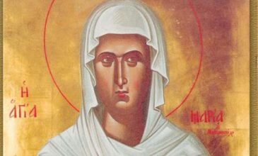 Η Αγία Μαρία η Μεθυμοπούλα που γιορτάζει την Πρωτομαγιά – Η άγρια δολοφονία της