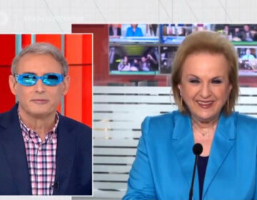 Χασαπόπουλος και Βούλγαρη φόρεσαν on air τα viral γυαλιά της Παγώνη – Το «καρφί» της γιατρού
