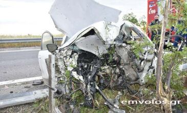 Φρικτό τροχαίο δυστύχημα στην Ημαθία – Νεκρός ο 49χρονος οδηγός