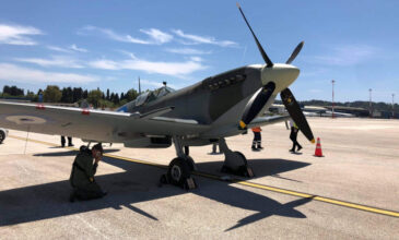 Spitfire MJ755: Στην Ελλάδα το θρυλικό αεροσκάφος του Β΄ Παγκοσμίου Πολέμου