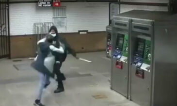 Νέα Υόρκη: Τράβηξαν μαχαίρια μέσα στο μετρό – Σοκάρει το βίντεο