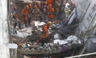 Δύο νεκροί από κατάρρευση κτιρίου στο Ρίο ντε Τζανέιρο