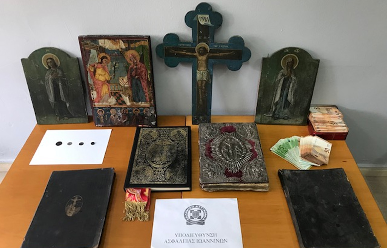 Συνελήφθη ιερόσυλος στα Γιάννενα για κλοπή Ευαγγελίου του 1818 – Έχει «βουτήξει» πολλά θρησκευτικά κειμήλια