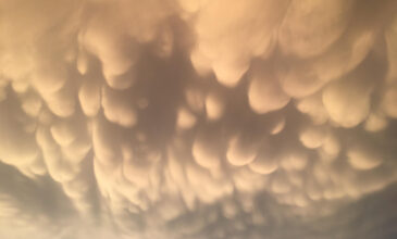 Λάρισα: Απόκοσμες εικόνες στα σύννεφα – Ποιο είναι το σπάνιο φαινόμενο