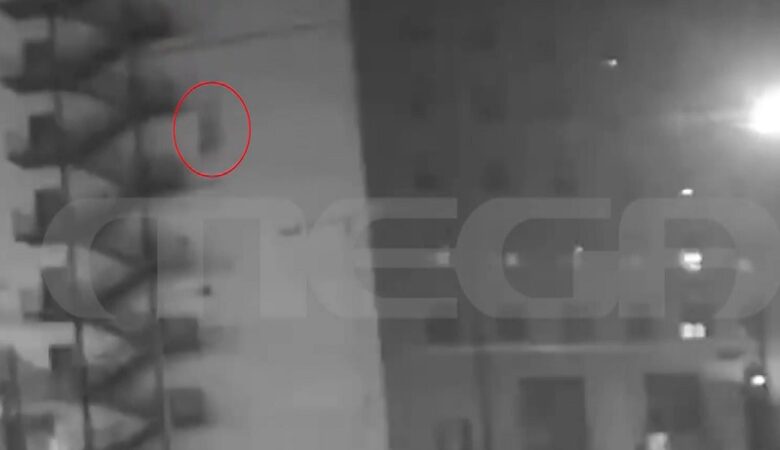Ντοκουμέντο «βουτιάς» θανάτου άνδρα από 8ο όροφο κτιρίου στη λεωφόρο Συγγρού