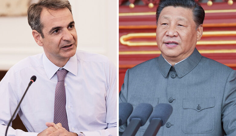 Τηλεφωνική επικοινωνία Μητσοτάκη με τον Πρόεδρο της Κίνας