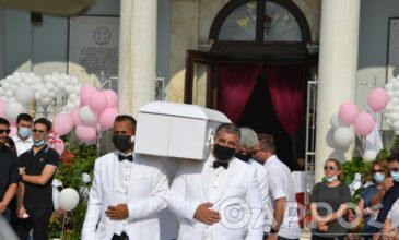 Ράγισαν καρδιές στην κηδεία της 7χρονης Αναστασίας