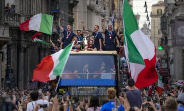 Κορονοϊός: Φόβοι για αύξηση κρουσμάτων στη Ρώμη μετά τη φιέστα των Azzurri
