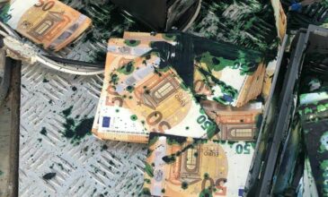Ανατίναξαν ΑΤΜ στη Μεσσηνία αλλά τα ευρώ έγιναν… πράσινα σαν δολάρια – Δείτε τα
