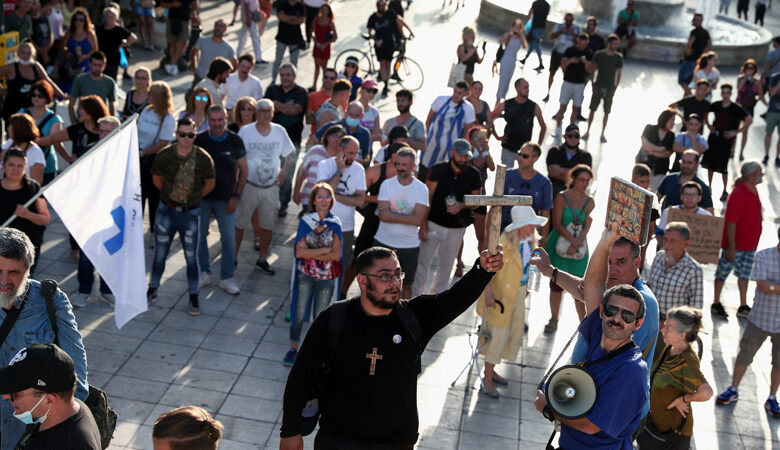 Νέες συγκεντρώσεις αντιεμβολιαστών σε Αθήνα και Θεσσαλονίκη