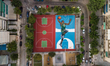 Δήμος Αθηναίων: Τα γήπεδα μπάσκετ στα Σεπόλια «μεταμορφώνονται» προς τιμήν του Γιάννη Αντετοκούνμπο