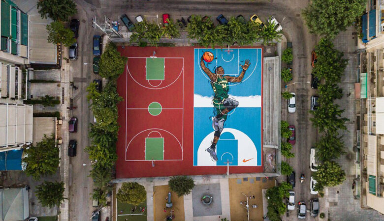 Δήμος Αθηναίων: Τα γήπεδα μπάσκετ στα Σεπόλια «μεταμορφώνονται» προς τιμήν του Γιάννη Αντετοκούνμπο