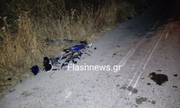 Τραγωδία στην Κρήτη: Μετωπική μηχανής με αυτοκίνητο – Νεκρός ένας 18χρονος