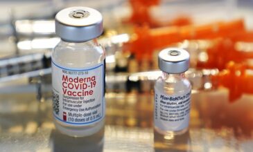 Εμβόλια Moderna – Pfizer: Ποιο είναι πιο αποτελεσματικό έναντι των λοιμώξεων και των νοσηλειών