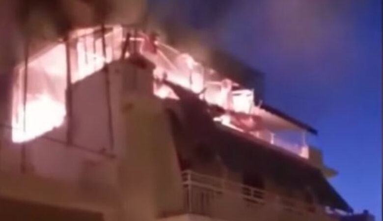 Πατήσια: Συγκλονιστικό βίντεο – ντοκουμέντο από τη φωτιά που ισοπέδωσε το διαμέρισμα