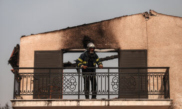 Φωτιά στη Βαρυμπόμπη: Η επόμενη μέρα – Αποκαρδιωτικές εικόνες