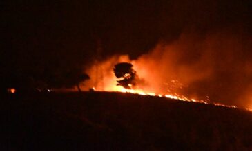 Φωτιά στη Βαρυμπόμπη: Οι φλόγες πέρασαν στην απέναντι πλευρά της εθνικής οδού στις Αφίδνες – Νέες εικόνες τρόμου