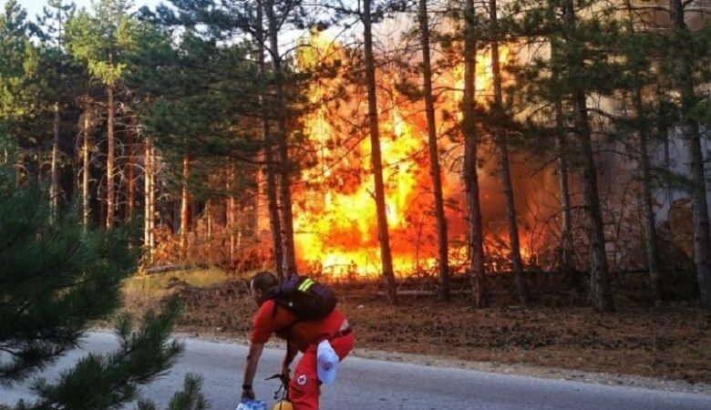Καταστροφικές πυρκαγιές στην Βόρεια Μακεδονία