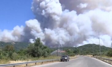 Φωτιά στην Εύβοια: Πύρινη «κόλαση» σε όλα τα μέτωπα – Διαδοχικές εκκενώσεις χωριών