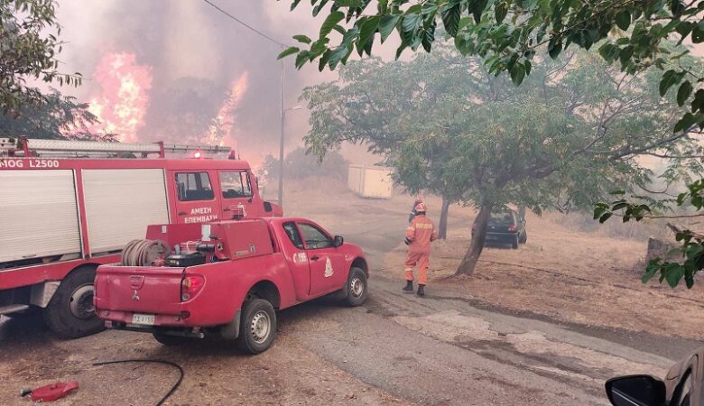 Φωτιά στη Μάνη: «Μάχη» να κρατηθούν οι φλόγες μακριά από το Γύθειο