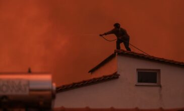 Φωτιά στην Εύβοια: Ακόμα μία νύχτα τιτάνιας μάχης με τις φλόγες – Πού κινούνται τα μέτωπα