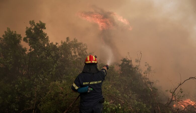 Φωτιά στην Εύβοια: Οι φλόγες πλησιάζουν την Ιστιαία – «Μάχη» με τις αναζωπυρώσεις