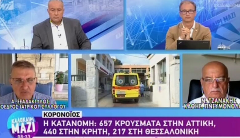 Προειδοποιεί ο Τζανάκης για τον κορονοϊό: Θα γίνει Μπέργκαμο η Κρήτη αν συνεχίσουμε έτσι