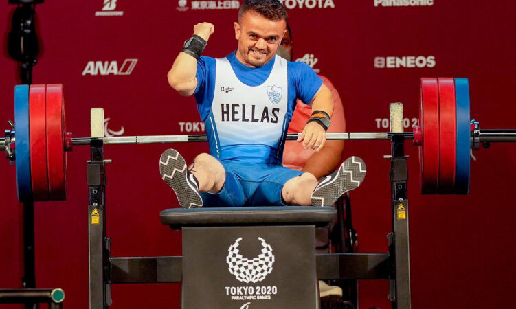 Παραολυμπιακοί Αγώνες: «Χάλκινος» ο Μπακοχρήστος στην άρση βαρών – Τρίτο μετάλλιο για την Ελλάδα