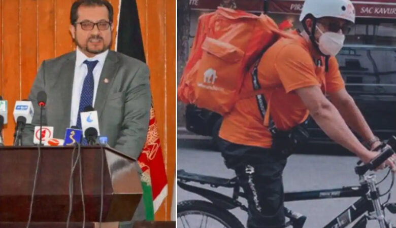 Από υπουργός Εσωτερικών στο Αφγανιστάν έγινε… διανομέας με ποδήλατο στη Γερμανία