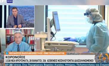 Βασιλακόπουλος: Συνεχίζω να δέχομαι απειλές – Ο εμβολιασμός είναι η λύση στην πανδημία