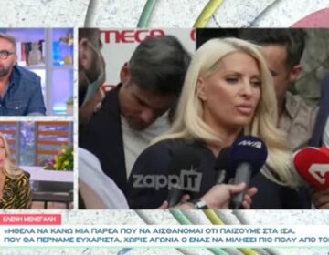 Γρηγόρης Γκουντάρας: Με την Ελένη Μενεγάκη κλείσαμε το κεφάλαιο συνεργασία