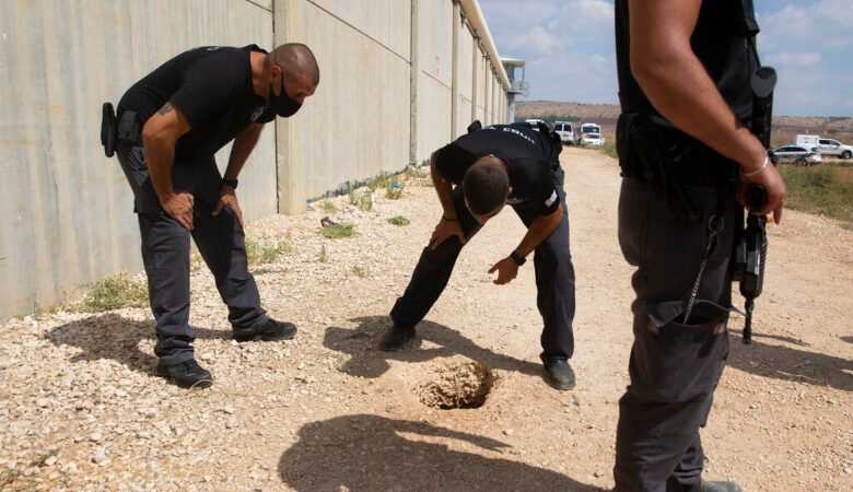 Παλαιστίνιοι δραπέτευσαν από ισραηλινή φυλακή υψίστης ασφαλείας σκάβοντας… τούνελ