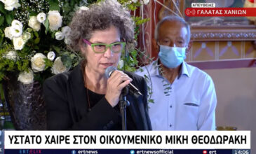 Μίκης Θεοδωράκης: Συγκλόνισε η κόρη του Μαργαρίτα – Το «αντίο» της με ένα τραγούδι