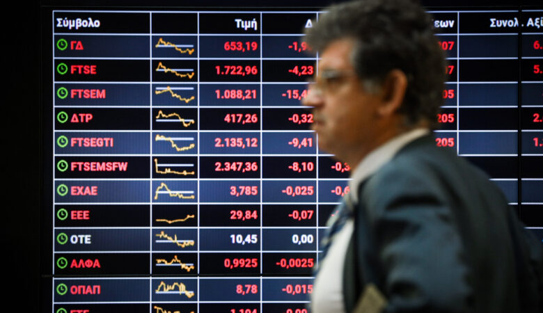 Χρηματιστήριο: Κλείσιμο με πτώση 0,3%