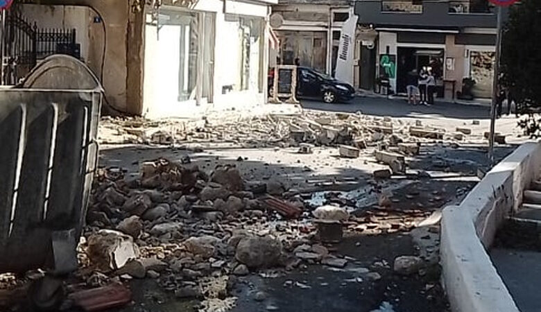Στον «χορό» των Ρίχτερ η Κρήτη – Οι πρώτες εικόνες μετά τον ισχυρό σεισμό των 5,8 Ρίχτερ – Αναφορές για δύο εγκλωβισμένους