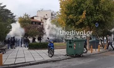 Νέα επεισόδια στη Σταυρούπολη: Ακροδεξιοί επιτέθηκαν σε συλλαλητήριο της ΚΝΕ