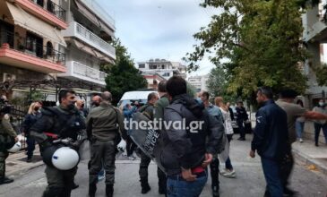Σταυρούπολη: Ένταση ξανά περιμετρικά του ΕΠΑΛ- Θέλουν να κάνουν συγκέντρωση