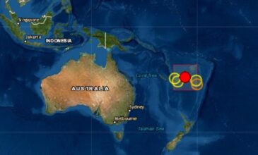 Σεισμός μεγέθους 7,2 Ρίχτερ στα νησιά Βανουάτου στον Ειρηνικό