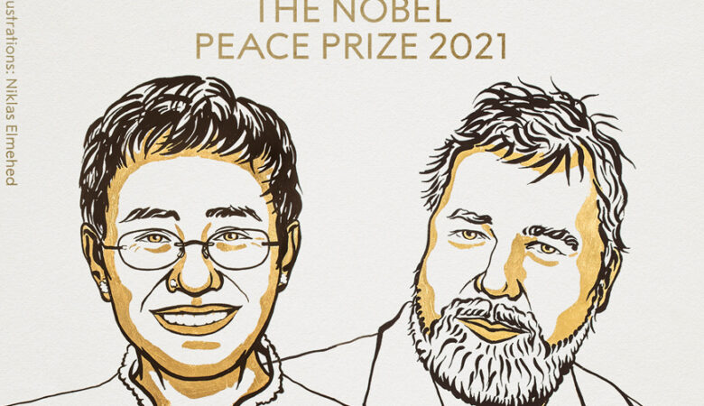 Νόμπελ Ειρήνης 2021: Οι δύο δημοσιογράφοι που πήραν το βραβείο