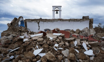 Ηράκλειο: Σε κατάσταση εκτάκτου ανάγκης κηρύχθηκαν δημοτικές ενότητες που οριοθετήθηκαν ως σεισμόπληκτες