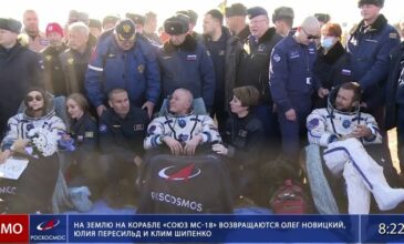 Πρώτη ταινία στο διάστημα: Η ρωσική ομάδα που τη γύρισε επέστρεψε στη Γη
