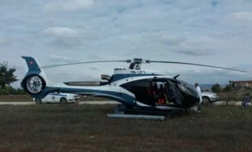 Κοζάνη: Ελικόπτερο προσγειώθηκε σε χωράφι