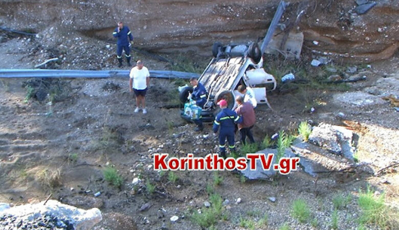 Κινέτα: Αυτοκίνητο έκανε βουτιά 12 μέτρων από κατεστραμμένη γέφυρα