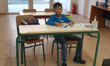 Ο 9χρονος Τάσος που θα παρελάσει μόνος του – Είναι ο μοναδικός μαθητής του Μαθρακίου