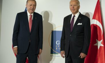 Τουρκία: Συνάντηση με τον Τζο Μπάιντεν εντός του Σεπτεμβρίου επιδιώκει ο Ερντογάν
