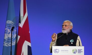 Κλιματική Αλλαγή: Η Ινδία παραπέμπει στο 2070 την επίτευξη μηδενικών εκπομπών άνθρακα